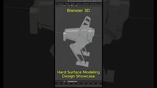 Blender 3D Hard Surface Modeling Showcase