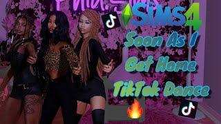 TikTok "Soon As I Get Home" TikTok Dance Animation for The Sims 4