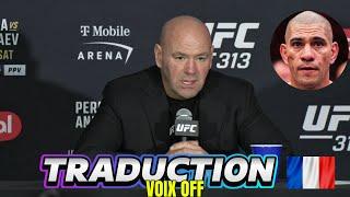 Dana White : Conférence de presse d'après-combat UFC 313 |  Traduction en Français