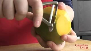 How To Peel And Cut A Mango