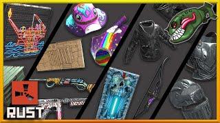 Rust Skins | Abyss Bow, Rainbow Pony Boonie & Poncho, Frozen Crypt SMD, Heavy Knight HQM #388