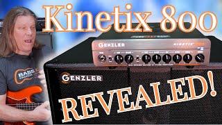 First Look!! Genzler Kinetix Bass Head Reveal