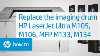Replacing the Imaging Drum | HP LaserJet Printers | HP