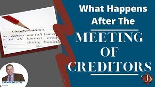 What Happens After My Meeting of Creditors?