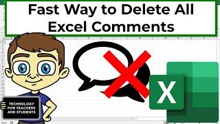 Quickly Delete All Comments in Excel