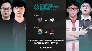 2024 VALORANT Challengers Indonesia - Split 1 - Main Event Day 2