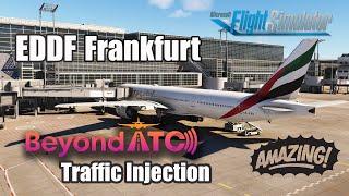 BeyondATC Traffic Injection | EDDF Frankfurt Airport Departure | PMDG 777 Emirates 2755