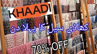 Khaadi mid summer sale flat 70%| three piece suit 2450 || Khaadi lawn sale today