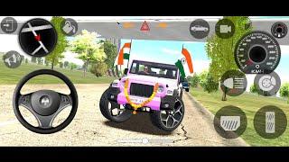 Dollar (Song) Modified Mahindra Pink Thar || Indian Cars Simulator 3D || Android Gameplay Part 13