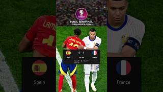 Hasil Semifinal Euro 2024 Tadi Malam - SPANYOL vs PRANCIS - Hasil Piala Eropa 2024