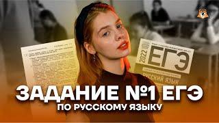 Задание №1 ЕГЭ: теория и практика | Русский язык ЕГЭ 10 класс | Умскул