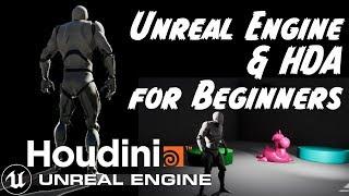 Introduction to HDA (Houdini Digital Asset) in Unreal Engine UE4 & Houdini for Beginners