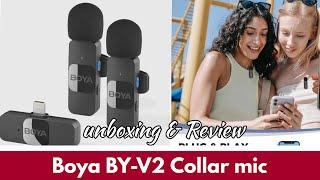 BOYA BY-V2: 2.4 GHz Omnidirectional Wireless Mic