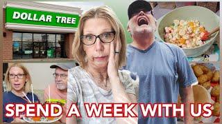 DAYS OF OUR LIVES | DOLLAR TREE *COOKING, TASTING, TESTING, TRYING | Summer living OVER 60 vlog
