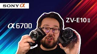 Sony ZV E10 II vs a6700: Worth $400 More?