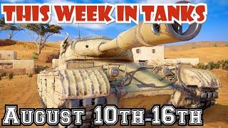 This Week in Tanks: August 10th – August 16th || World of Tanks SummerSlam Console PS4 XBOX