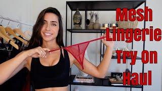 Avidlove MESH Lingerie Try On Haul