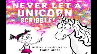 Never Let a Unicorn Scribble! Book by Diane Alber - Read Well - Read Aloud Videos for Kids.