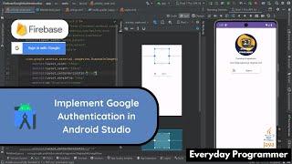 How to Implement Google Authentication using Firebase in Android Studio using Java