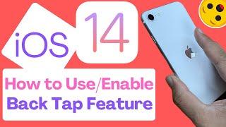 iOS 14 Back Tap Feature | How to Enable and Use This iOS 14 Hidden Feature | Step by Step Tutorial