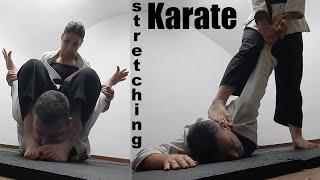 Karate stretching