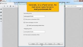 Setting up a POP email account in Opera Mail