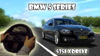 BMW 5 Series F10 - City Car Driving with Logitech G27