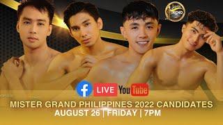 LIVE | Mister Grand Philippines 2022 Candidates at Pageant Trend