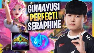 GUMAYUSI PERFECT GAME WITH SERAPHINE! - T1 Gumayusi Plays Seraphine ADC vs Samira! | Season 2023