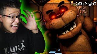 PO ROCE HRAJU FNAF!  PÁTÁ NOC JE FAKT ŠÍLENÁ! 