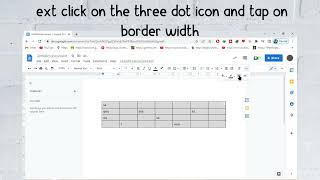 How to Remove Table Borders in Google Docs