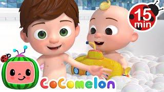 Bath Time Song | 15 MIN LOOP | CoComelon | Nursery Rhymes