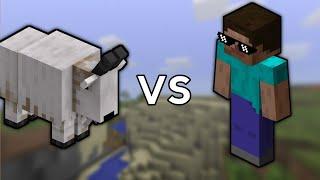 Goat Vs Me #shorts #minecraft #Shorts