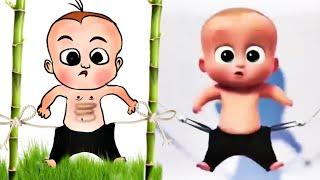 The baby boss drawing meme video || funny video beby boss#drawingmeme #funny