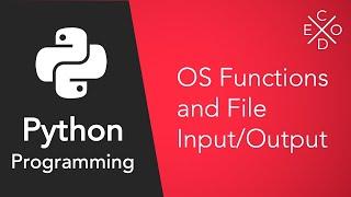 Advanced Python Programming - File Input and Output