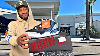 Giving away FREE Jordan 3's Black Cement! Here's why...