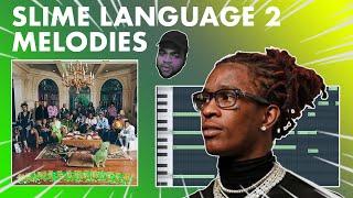 SLIME LANGUAGE 2 MELODY COOKUP | FL STUDIO TUTORIAL