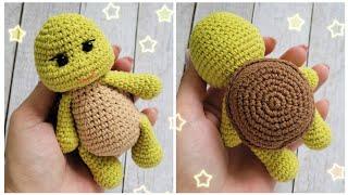 ЧЕРЕПАШКА ВЯЗАНАЯ КРЮЧКОМcrochet turtleGehäkelte Schildkröte