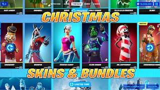 All Christmas Skins & Bundles Fortnite Item Shop Preview! Every Christmas Skin