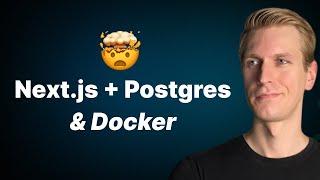 The BEST Next.js setup: Next.js + Postgres + Docker (Dev / Prod)
