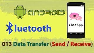 013 : Bluetooth Data Transfer (Sending/Receiving): Android studio bluetooth communication