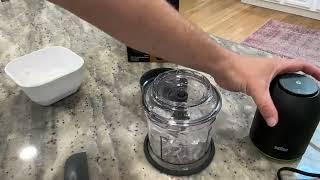 Braun CH3012BK EasyPrep™ Mini Food Processor Review