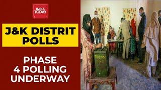 Voting Underway In Phase-4 Of Jammu And Kashmir DDC Polls