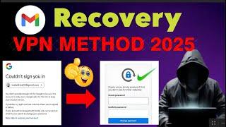 Recover lost or hacked gmail account with vpn trick || Recover gmail account || First time on Utube