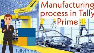 #production in tally prime /Raw material to finesh goods proccess in prime/ #manufacturing in tally