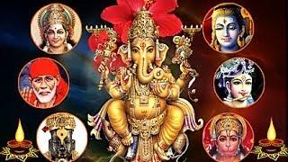 संपूर्ण आरती संग्रह - Ganpati Marathi Aarti Sangrah - Ganesh Chaturthi Special -NonStop Aarti Video