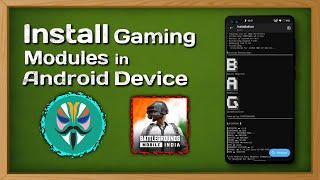 How to install Gaming Magisk Modules in Android Devices  | Ft. Realme X3 