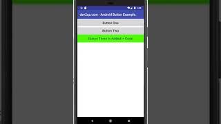 android button onclick example