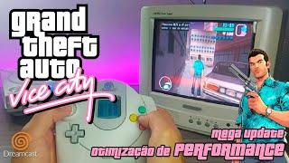 GTA Vice City (Mega Update) - Dreamcast Gameplay - CRT