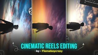 Instagram trending CINEMATIC reels Tutorial | Sky Replacement | Capcut video editing